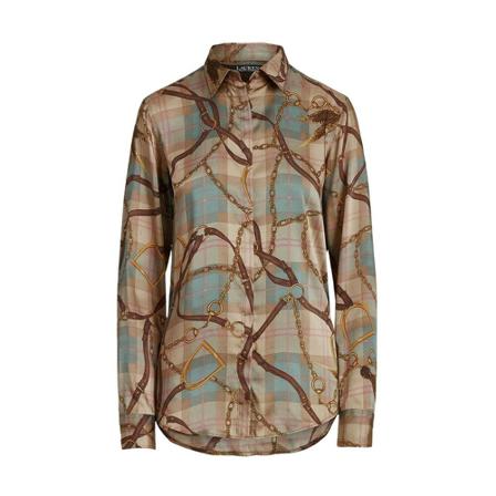Ralph Lauren Shirts , Beige , Dames , Maat: L