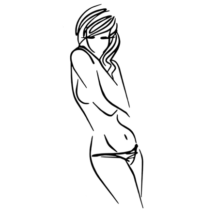 Väggdekor - Lady Design Modell 005