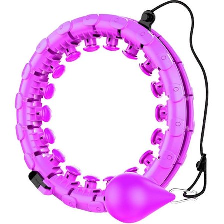 Smart Hula Hoop för viktminskning, lila