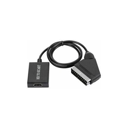 HDMI - SCART -muunnin HD 1080p video- ja äänisovitin HDMI - SCART -liitäntään digiboksille