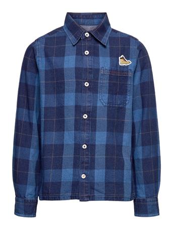 Long Sleeved Shirt Blue Timberland
