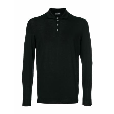Drumohr Polo Shirts Sort, Herre