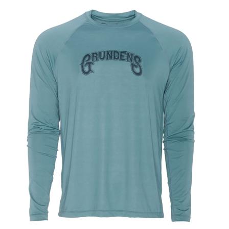 Grundéns Men's Solstrale Lightweight Crew Men long-sleeved sweaters Blue M