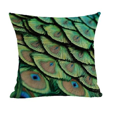 Sofa Pudebetræk Boheme Påfugl Dyredekorationer Pude