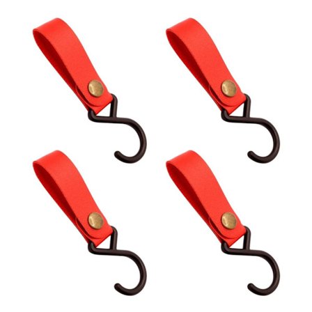 4st PU-läderkrokar Campingstativ 1 1