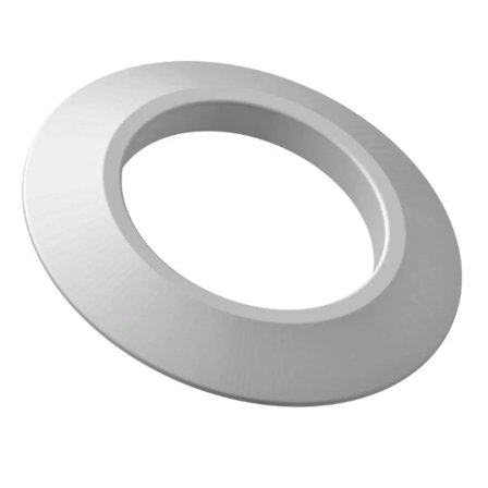 Rosone coprimuro per scarico fumi caldaia a condensazione diam. 80 mm.