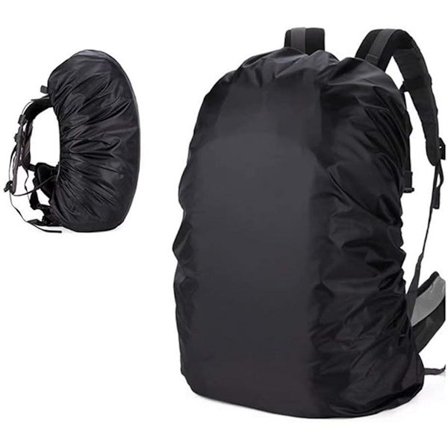 ING Vanntett Ryggsekkovertrekk 35 til 45 Liter Ryggsekkovertrekk Regntrekk Ryggsekk Vanntett Vesketrekk Vanntett Ryggsekk Regntrekk Vanntett Svart
