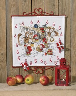 Stickpackung Kalender Der Stall