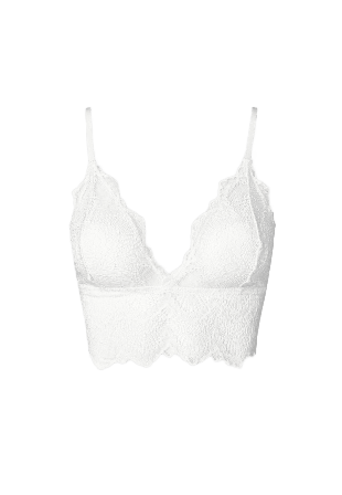 Understatement Lace Bralette Top Bh Dam Vit XL