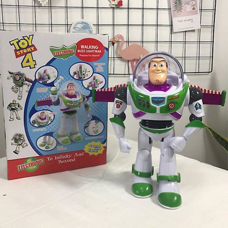 Buzz Lightyear Action Figure Interactives Talking Di