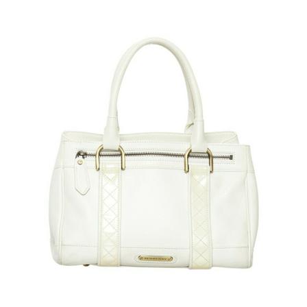 Burberry Vintage Handbags Hvid, Dame Vintage Tasker, Størrelse: ONE Size