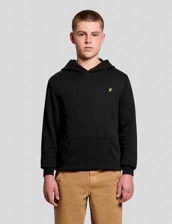 Lyle & Scott Pullover Hoodie - Black - 152-158