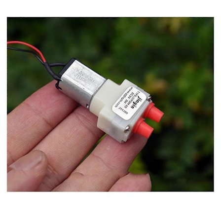 DC 5V 6V Membran Vannpumpe med Selvsugende Funksjon for Akvarium, Lab og Små Prosjekter