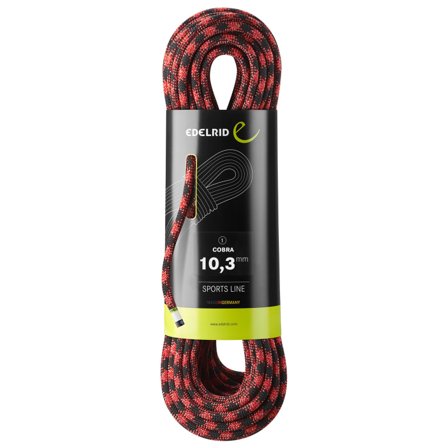 Edelrid Cobra 10,3 mm 50 m Mountaineering equipment Red 50M
