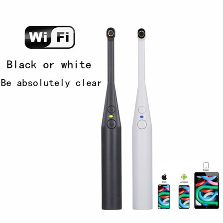 WIFI integreret tandlægespejl 200W HD visuelt tandlægespejl tandundersøgelse hjemme oral endoskop hvid