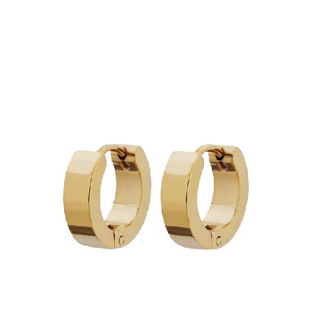 Edblad Fave Hoops Gold Smycken & klockor Dam Guld ONESIZE