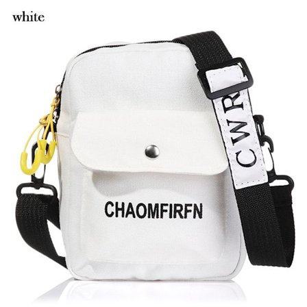 Kvinnors axelväska Messenger Väskor VIT