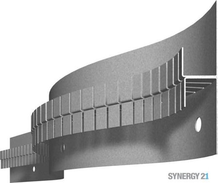 SYNERGY 21 LED Profil 200cm, Zinkblech TYP-B20 Flex