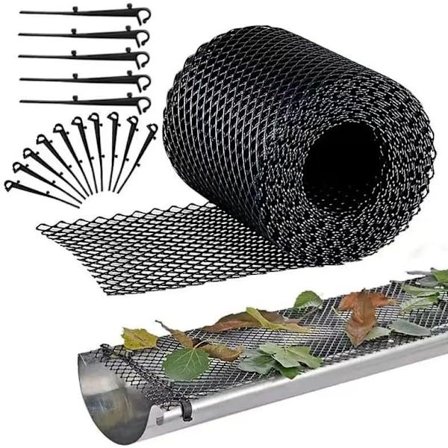 Muovikoururistikko, 18 cm x 8 m, Vahva verkkokourusuoja, Lehtisuoja, (18 cm x 8 m)