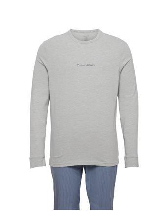 L/S Pant Set Grey Calvin Klein