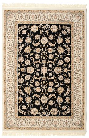 Triangle Nain Neizar Beige/Noir Tapis