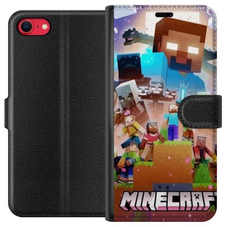 Kompatibelt Lommeboketui til Apple Apple iPhone SE (2022) Minecraft