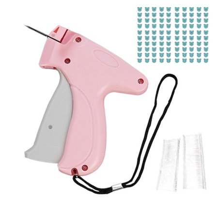 1 Sett Stitchy Quick Clothing Fixer med 20 Brosjer og 100 Bjørn Spenner Tynn Nål Sømløs Sy Quilt Tepper Dyne Fiksering Festene [kk]