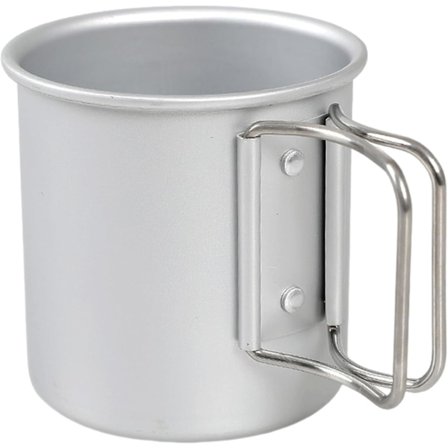 Aluminium Camping Muggar, Hopvikbara Vattenmuggar, Utomhus Camping, Kaffe Muggar, Picknick Muggar GuR800 (Silver)