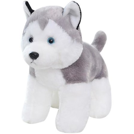 Kjæledyr Husky Realistisk Myk Koselig Hundeleke Naturli Miljøvennlig Plysj