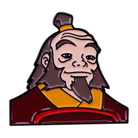 Onkel Ailuo Avatar Pin Tegneseriefigur Badge