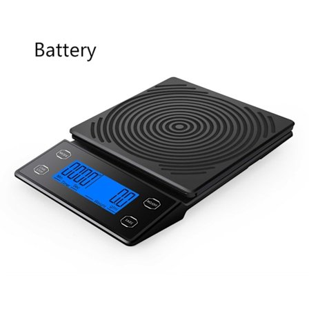 Digital kaffevekt med timer med høy presisjon på drypp espressovekt