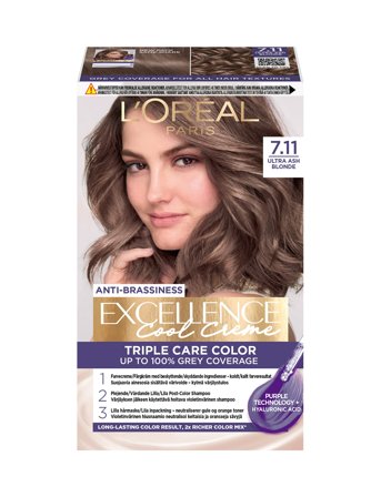 L'Oréal Paris L'oréal Paris, Excellence Cool Crème, Permanent Hair Color, Up To 100% Grey Coverage - Nude - ONE SIZE