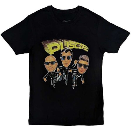 Puscifer Unisex Adult Characters T-Shirt L Svart