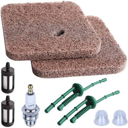 Ilmansuodatinlinjakitti Stihl HS45 FS45 FS55R FS55 FS38 FS46 KM55R FC55 KM55 HL45 -trimmeriosien kanssa