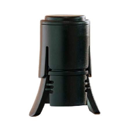 Le Creuset SW-106 förslutare til mousserande vin Köksredskap Unisex Svart 9,5 CM