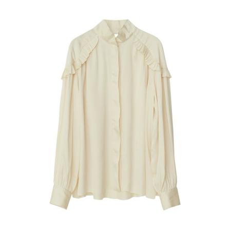 Day Birger Et Mikkelsen - Skjortor - Beige - Dam - Storlek: L, Dam, Storlek: L