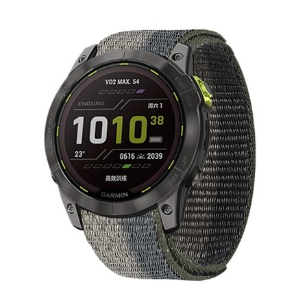 26 mm 22 mm officiell nylon för Garmin Enduro 2/Fenix ​​6X 6 Pro 5X 5 Plus 7X 7/Epix Gen 2 Ultralätt Smart Watch Band Armband H 26mm Fenix 6X 6XPro