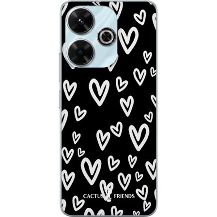 Yhteensopiva Puhelinkuori Xiaomi Xiaomi Redmi 13 Cactus and Friends - Handdrawn Love Chaos