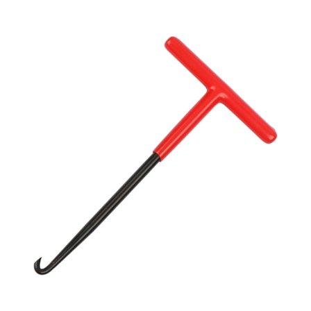 Motorcykel udstødningsfjederkrog T-formet håndtag udstødningsrør fjederudtrækker installatørkrog reparation til fjernelse af fjeder