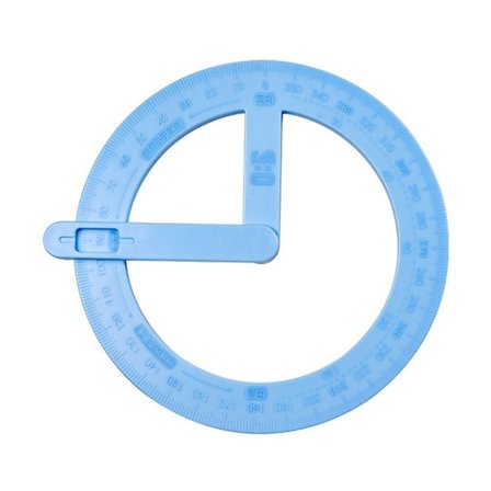 Aktivitet Linjal Peker Gradskive BLÅ