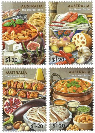 Australien - Mad - Postfrisk sæt 4v