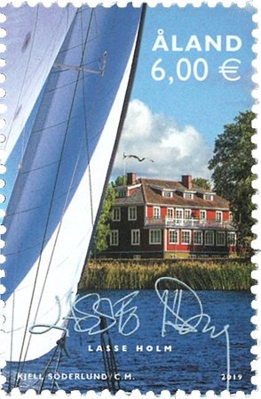 Åland 2019 - Lasse Holm, Mit Åland - Postfrisk frimærke