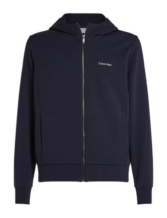 Micro Logo Repreve Hoodie Jacket Calvin Klein Navy