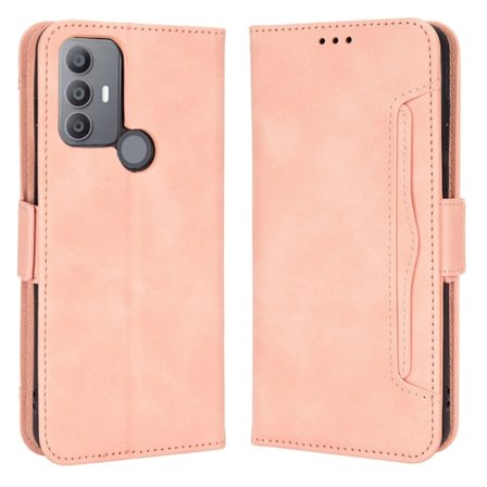 Moderni Nahkalaukku For Tcl 306 / 305 / 30e / 30se - Pinkki