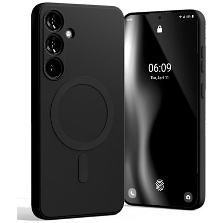 Mercury Mobilskal till Galaxy S25 Plus MagSafe Semi-Silikon - Svart