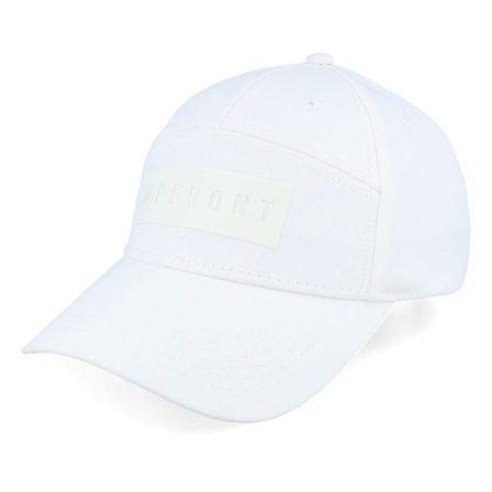 Upfront - Vit adjustable Keps - Blur Baseball Cap Silver Birch Adjustable @ Hatstore