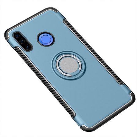 Huawei P30 Lite - Elegant Skyddsskal med Ringhållare