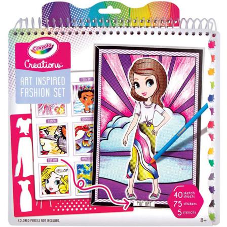 Crayola Album Art And Fashion Creations