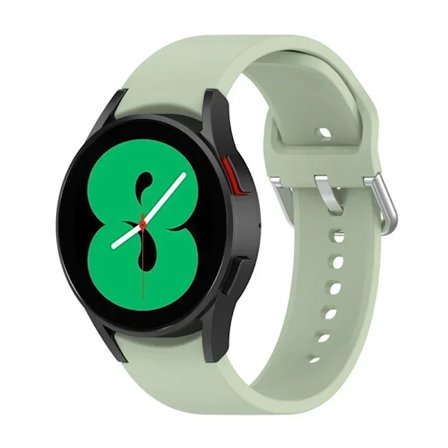 20mm Silikonarmband för Samsung Galaxy Watch 7/6/5/4 44-40mm pro Klockarmband för Galaxy Watch 6 4 Classic 43/47mm 42mm/46mm Armband