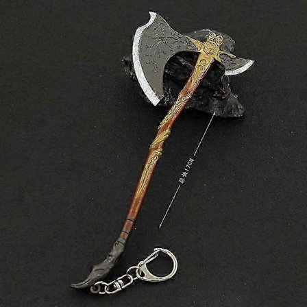 God of War Nøkkelring Kratos Blades of Chaos Spill Anime SverdLeke Våpen Meta Modell Middelaldersk Spill Perifere Leker for Gutter